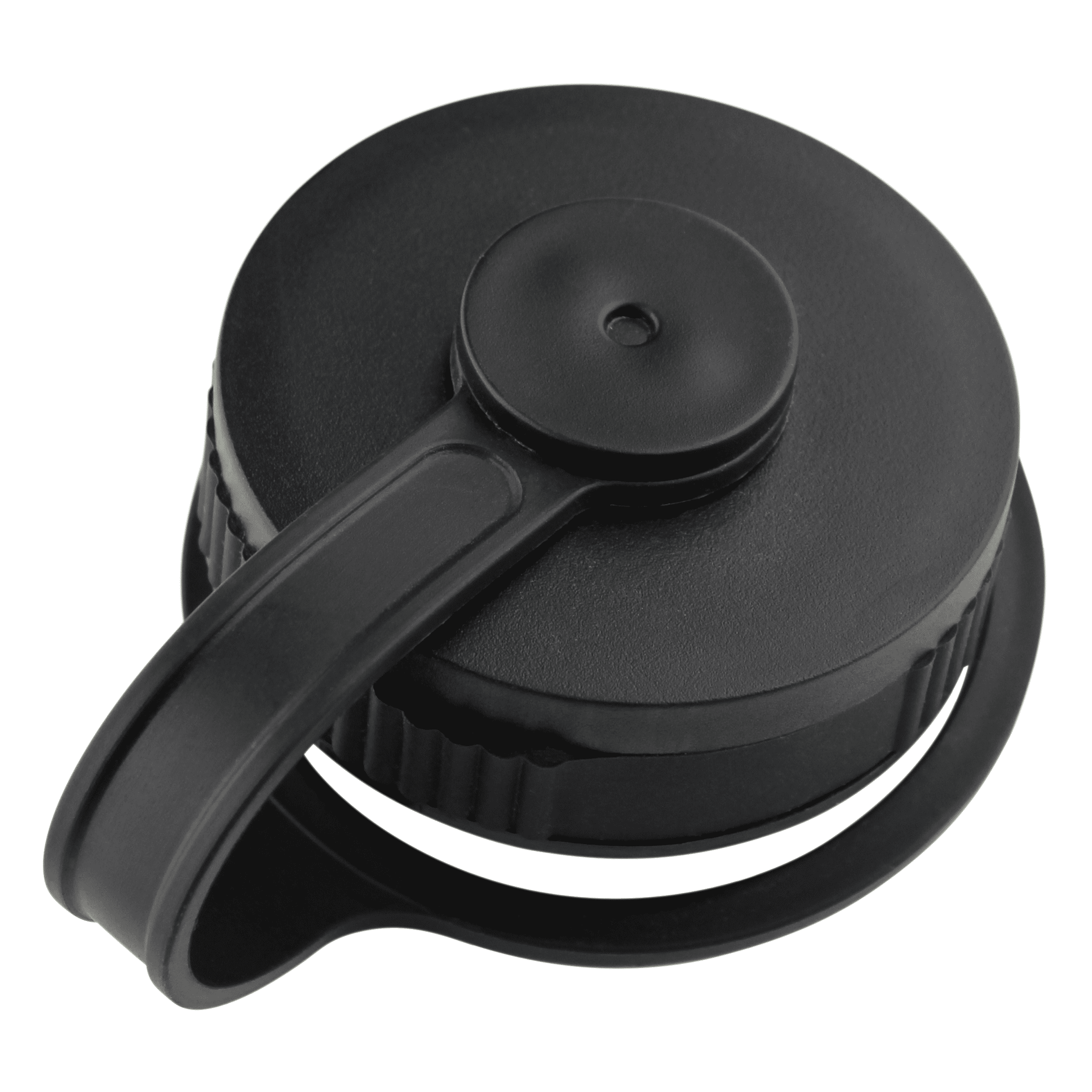 NuRich Loop Top Lid for Wide Mouth Hydro Flask, Nalgene &amp; Simple Water Bottles - D8G4