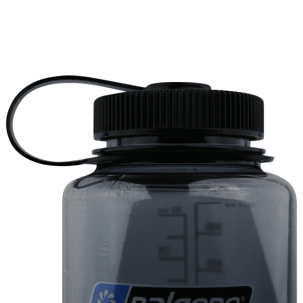 NuRich Loop Top Lid for Wide Mouth Hydro Flask, Nalgene &amp; Simple Water Bottles - D8G4
