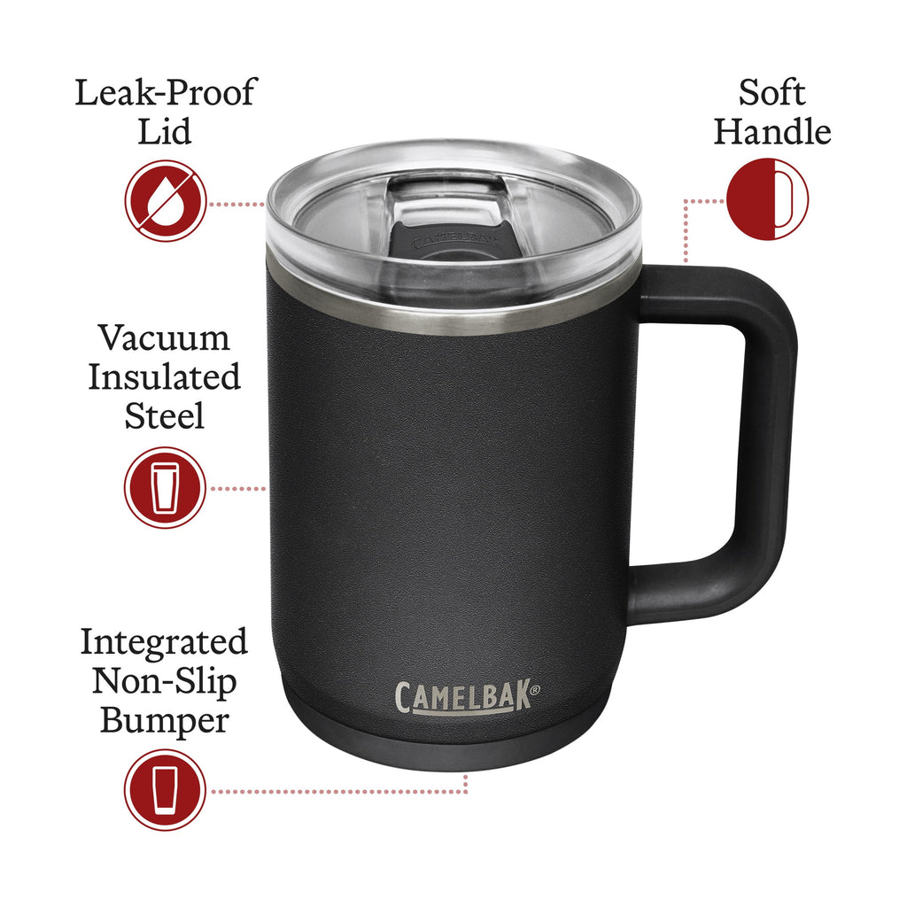 CamelBak Thrive™ Insulated Stainless Steel Mug 16oz, Black - EEUG