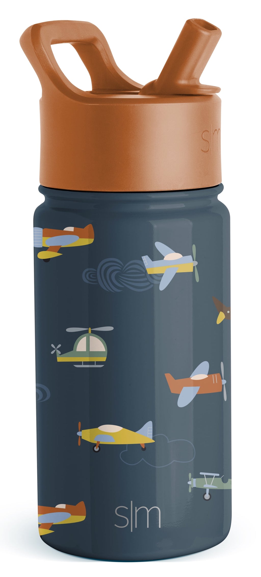 Simple Modern Summit Water Bottle Straw Lid Vacuum Insulated Stainless Steel Bottle | 14 fl oz - 4SRN