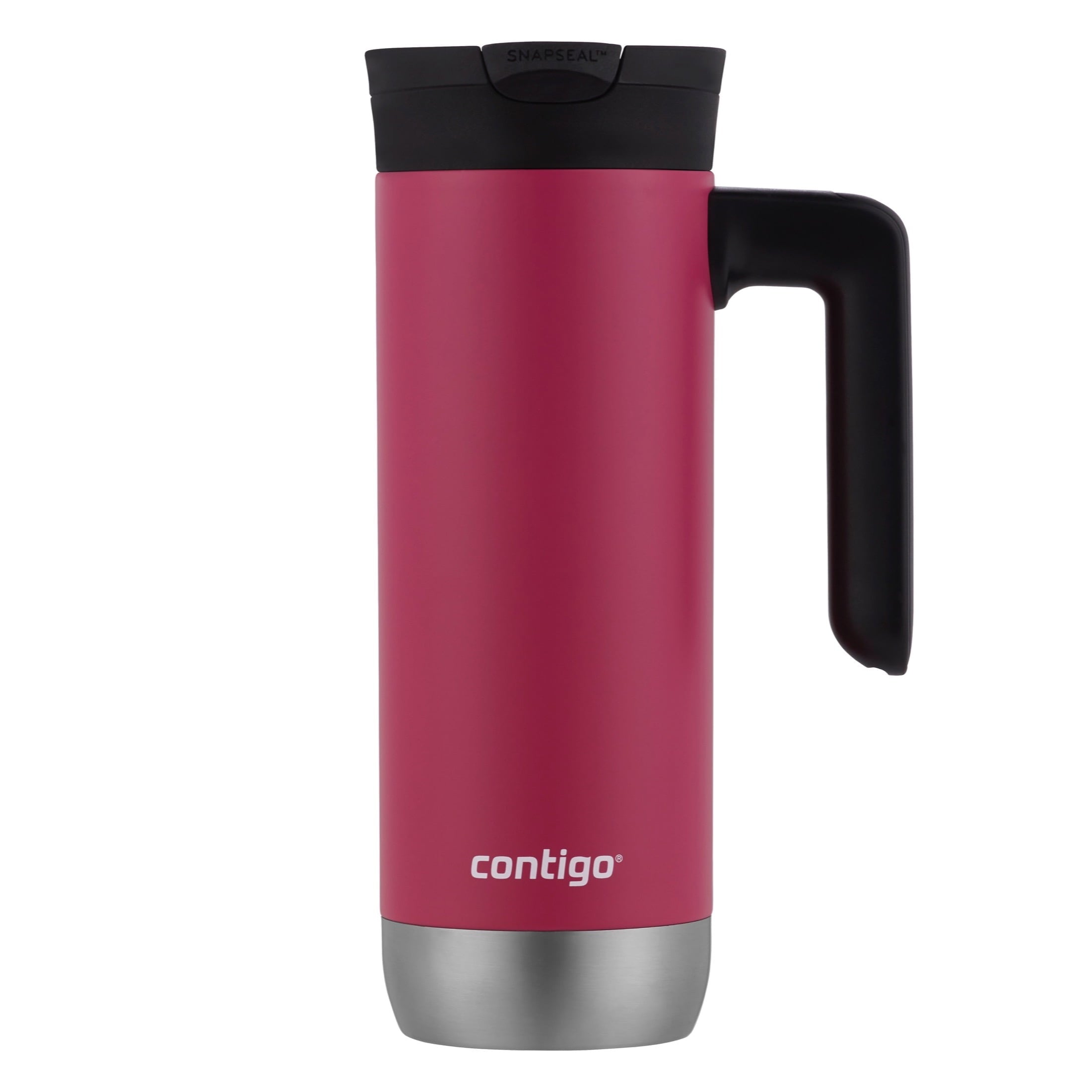 Contigo Huron 2.0 Stainless Steel Travel Mug with SNAPSEAL Lid and Handle in Black, 20 fl oz. - UECQ