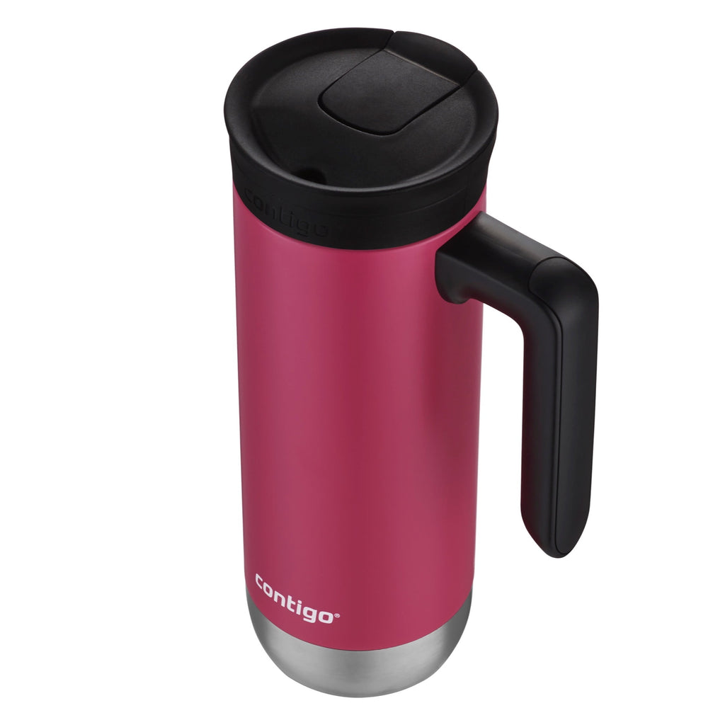 Contigo Huron 2.0 Stainless Steel Travel Mug with SNAPSEAL Lid and Handle in Black, 20 fl oz. - UECQ