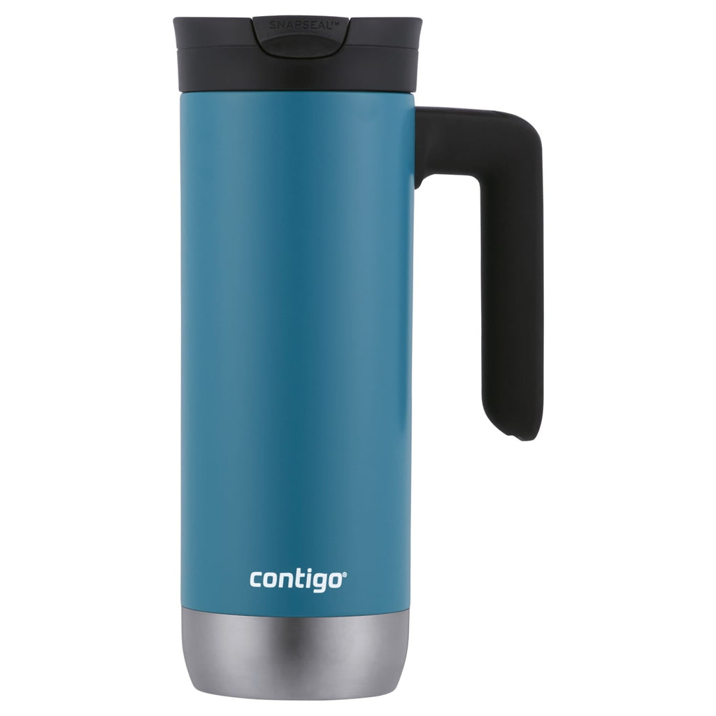 Contigo Huron 2.0 Stainless Steel Travel Mug with SNAPSEAL Lid and Handle in Black, 20 fl oz. - UECQ