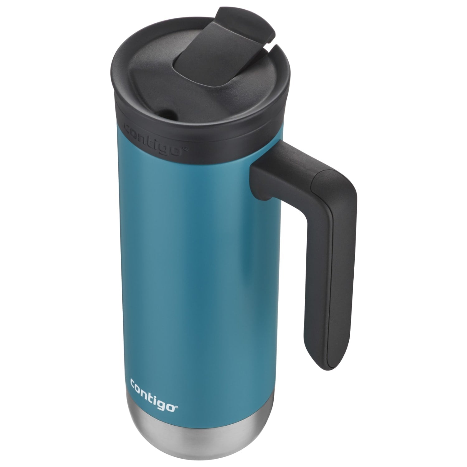 Contigo Huron 2.0 Stainless Steel Travel Mug with SNAPSEAL Lid and Handle in Black, 20 fl oz. - UECQ