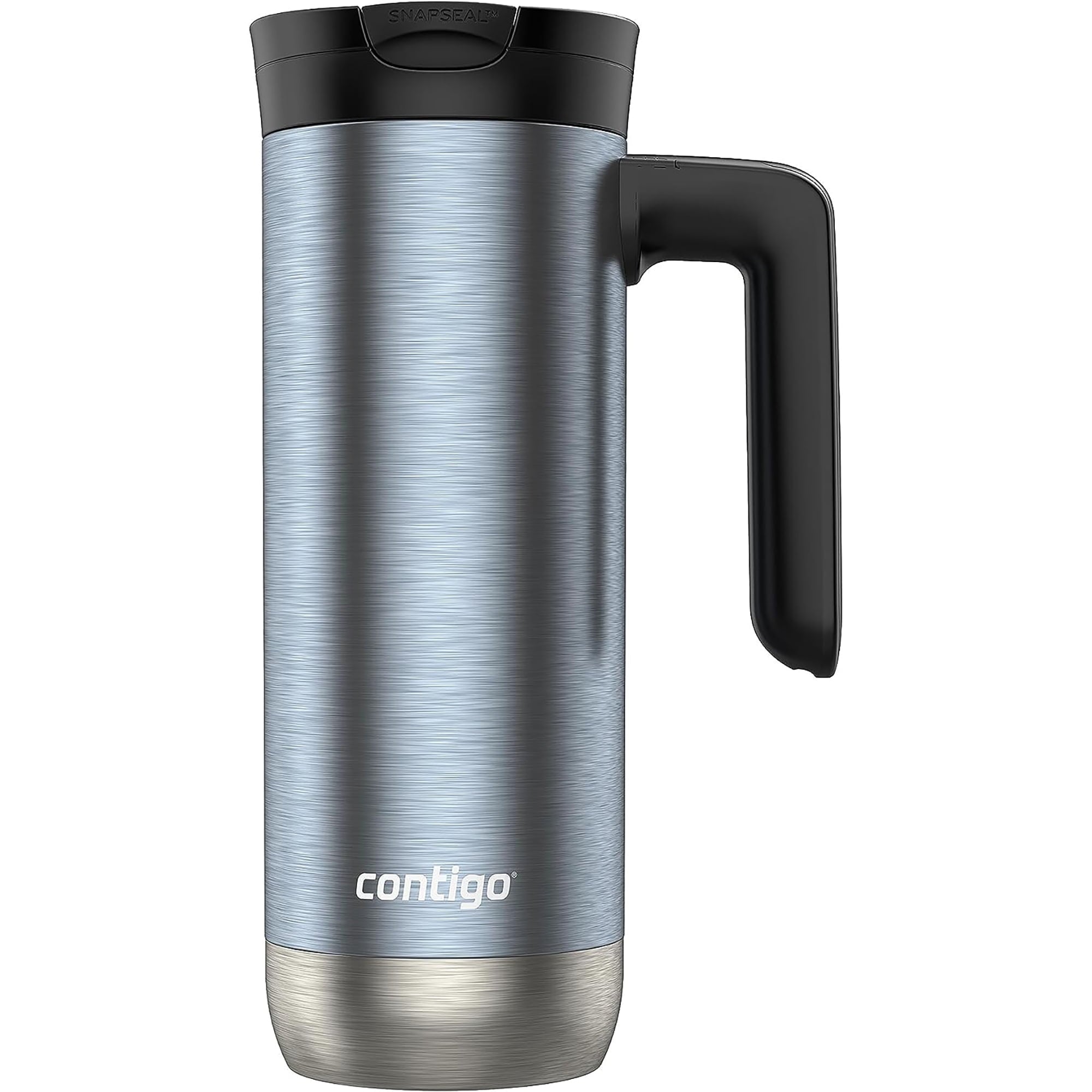 Contigo 20 oz. Superior 2.0 SnapSeal Stainless Steel Travel Mug - Dark Ice - 9K8D