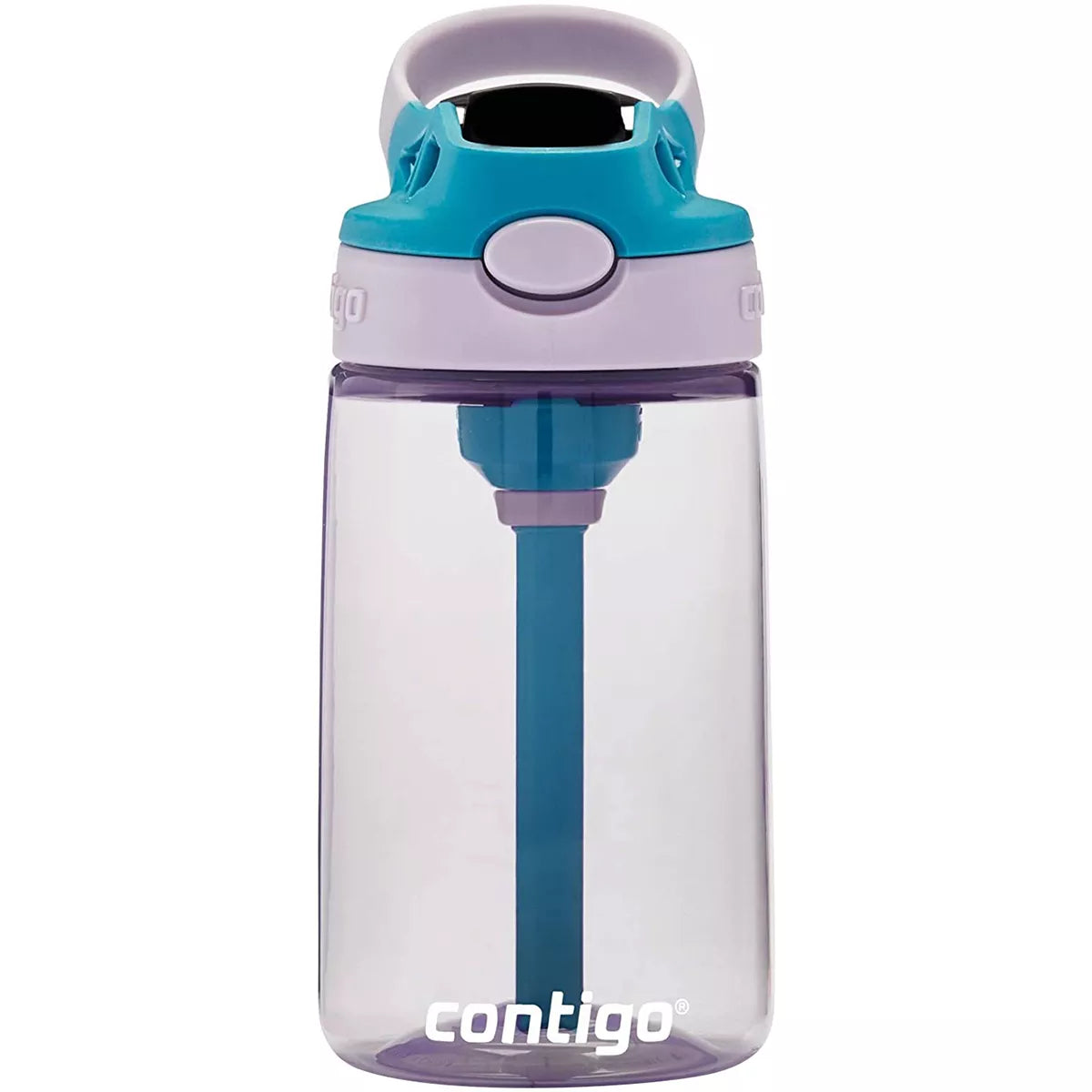 Contigo Kids Water Bottle with Redesigned AUTOSPOUT Straw, 14 oz, Grape Forest Haven - PPUK