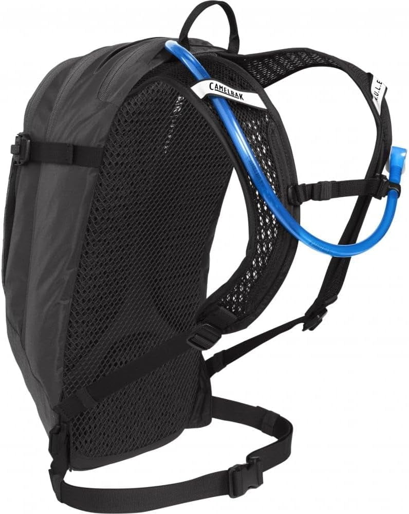 CamelBak Women's M.U.L.E. 12 Mountain Biking Hydration Pack - Easy Refilling Hydration Backpack - Magnetic Tube Trap 100oz, Charcoal/Black - M7H4