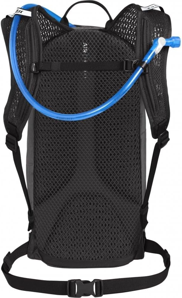 CamelBak Women's M.U.L.E. 12 Mountain Biking Hydration Pack - Easy Refilling Hydration Backpack - Magnetic Tube Trap 100oz, Charcoal/Black - M7H4