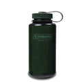 Nalgene Monochrome BPA-Free Recycled Reusable Water Bottle for Backpacking, Hiking, Gym - 32 oz Shatterproof Jade - AD45