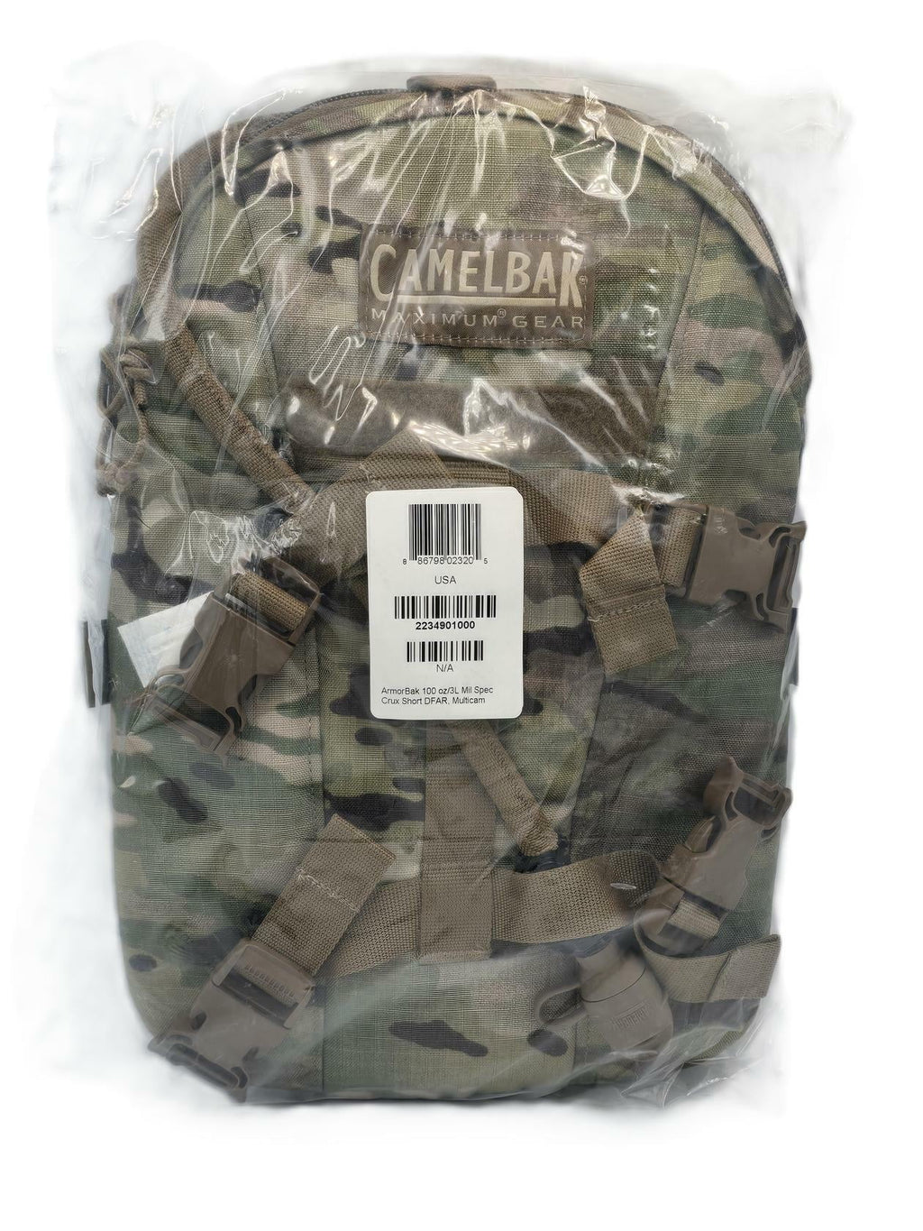 CamelBak Maximum Gear ArmorBak Military Spec Crux Short DFAR, Multicam - RERP