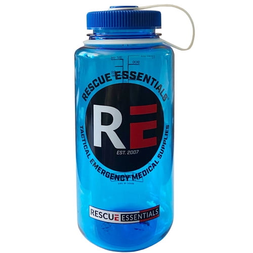 Rescue Essentials Logo Nalgene Bottle - 32 oz - QLDB