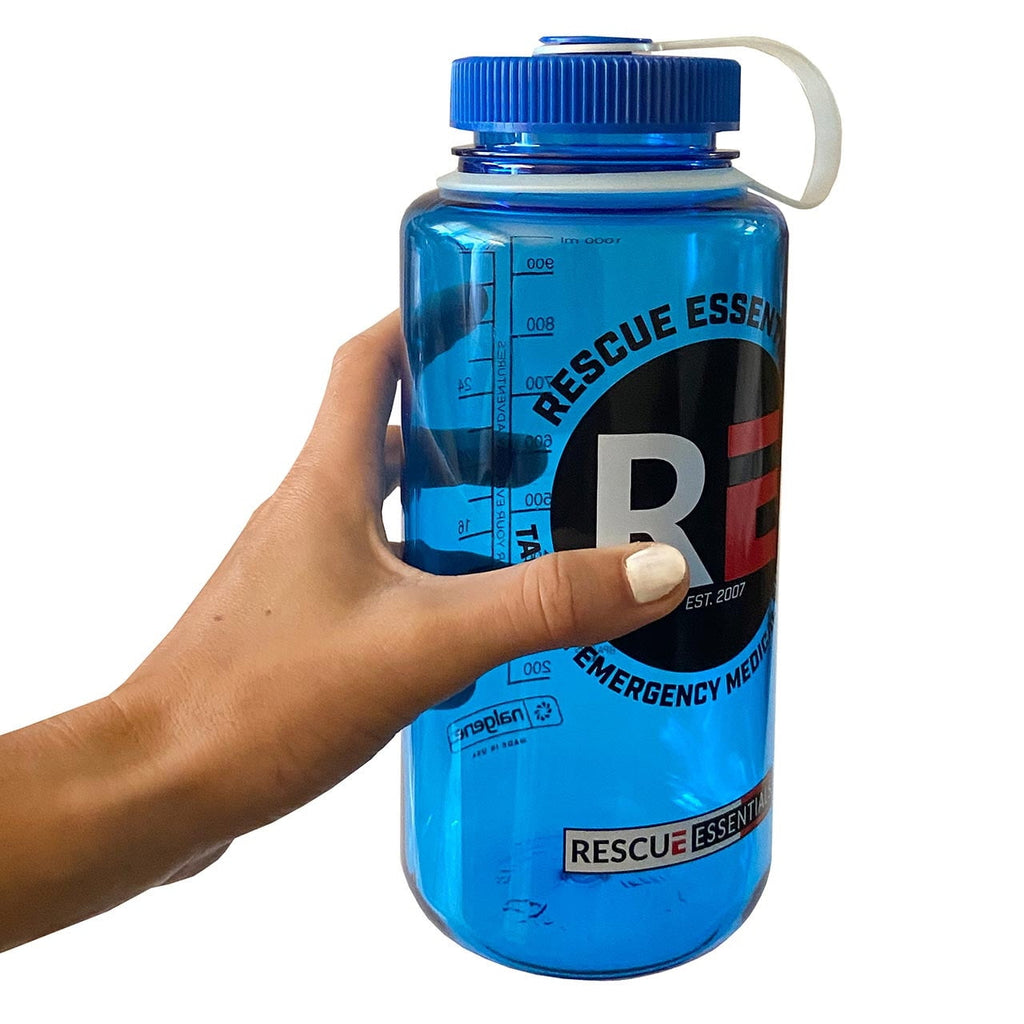 Rescue Essentials Logo Nalgene Bottle - 32 oz - QLDB