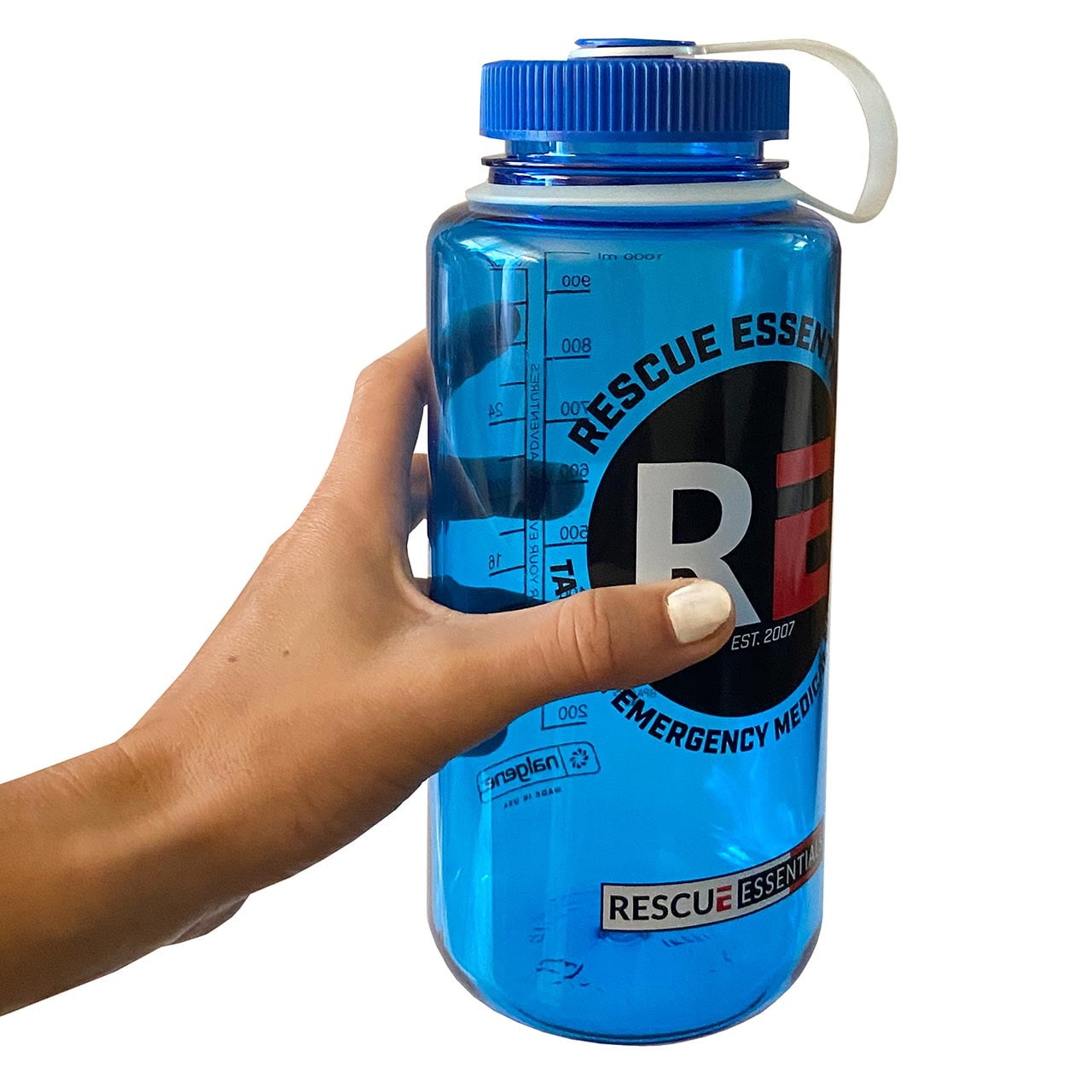 Rescue Essentials Logo Nalgene Bottle - 32 oz - QLDB