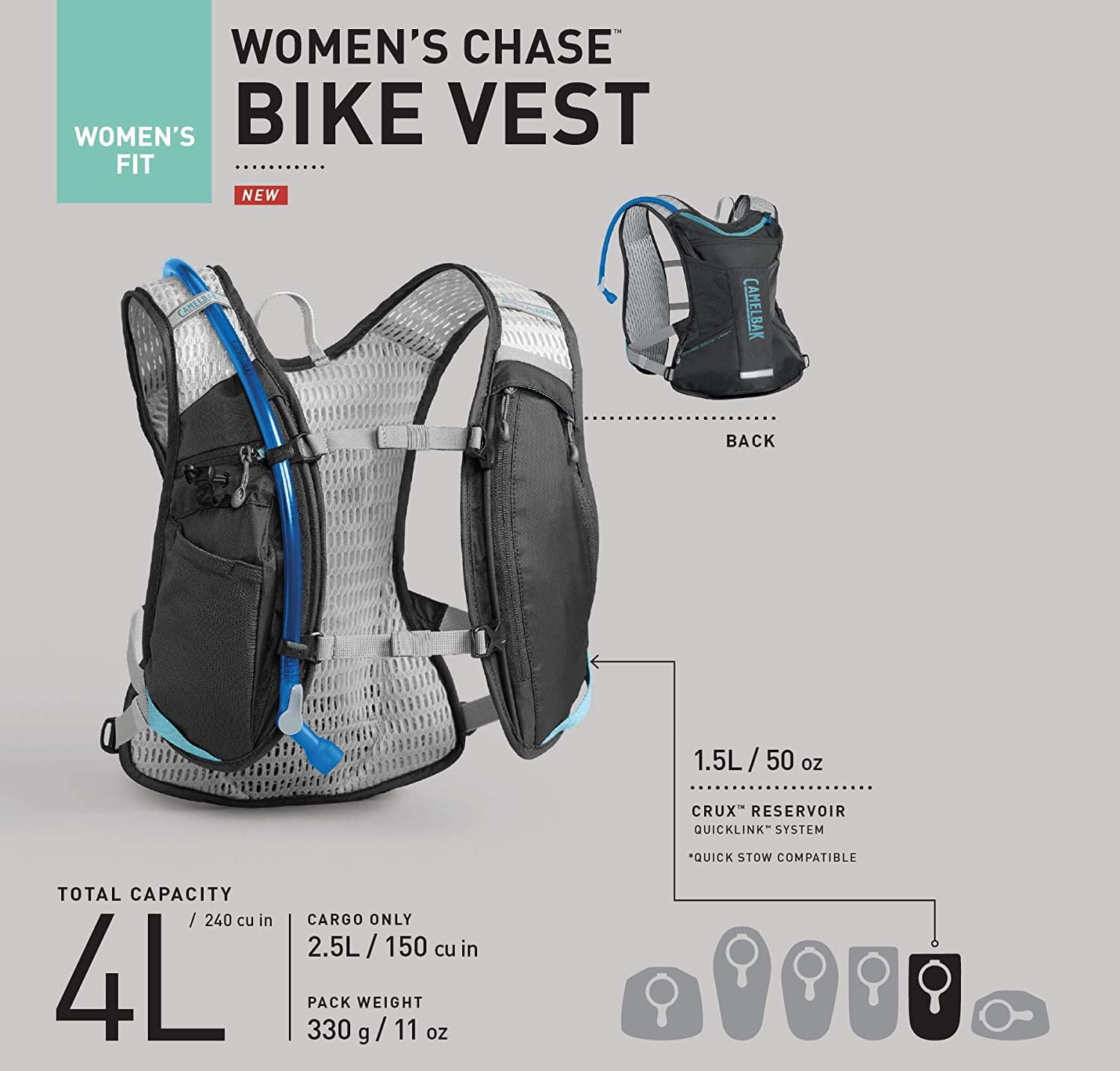 Camelbak Women's Chase Bike Vest - TD4L