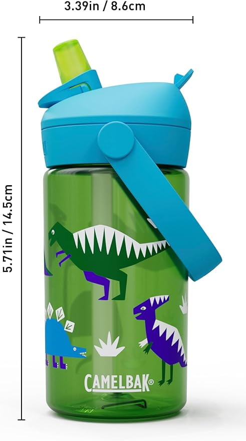 Camelbak Thrive™ Flip Straw Kids 14oz Bottle, Friendly Forest - K97Z