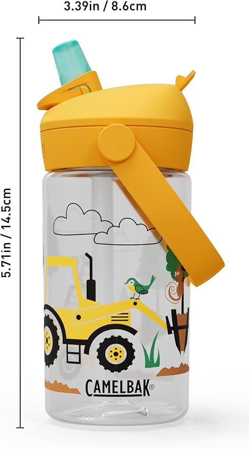 Camelbak Thrive™ Flip Straw Kids 14oz Bottle, Friendly Forest - K97Z