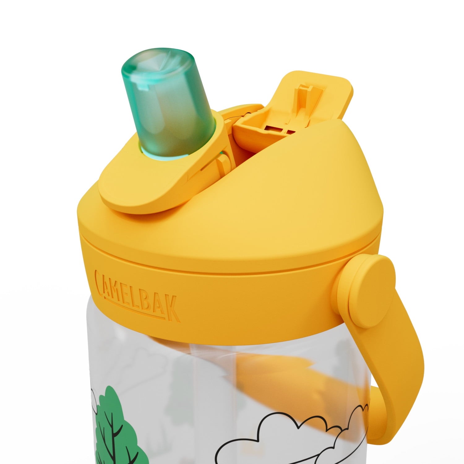 Camelbak Thrive™ Flip Straw Kids 14oz Bottle, Friendly Forest - K97Z