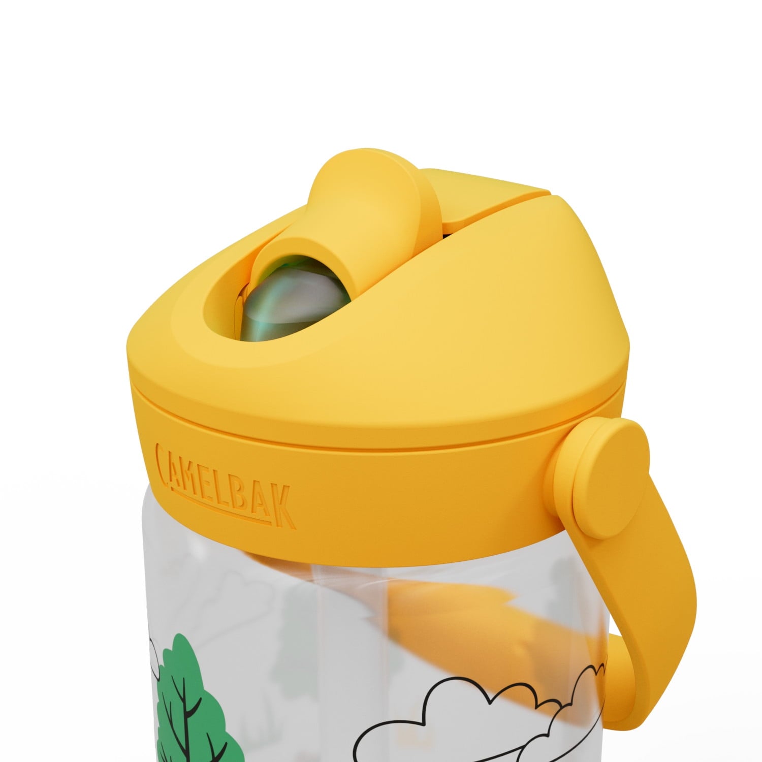 Camelbak Thrive™ Flip Straw Kids 14oz Bottle, Friendly Forest - K97Z