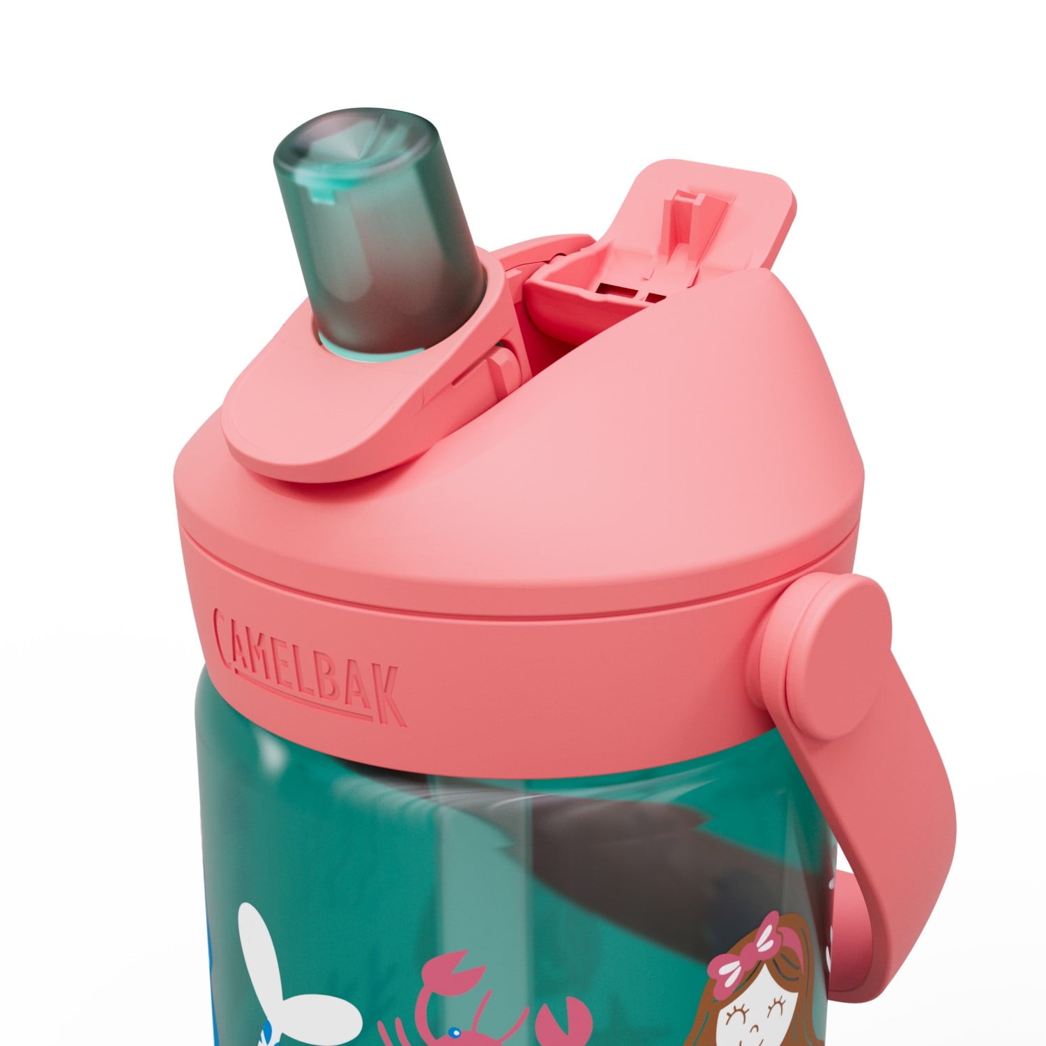 Camelbak Thrive™ Flip Straw Kids 14oz Bottle, Friendly Forest - K97Z