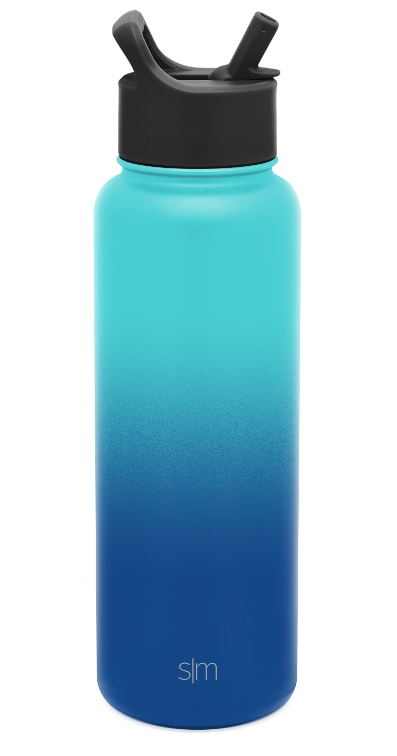 Simple Modern Summit Water Bottle Straw Lid Vacuum Insulated Stainless Steel Bottle | 18 fl oz - 9HG9