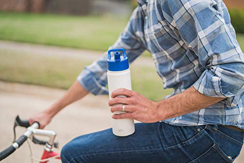 Simple Modern Summit Water Bottle Straw Lid Vacuum Insulated Stainless Steel Bottle | 18 fl oz - 9HG9