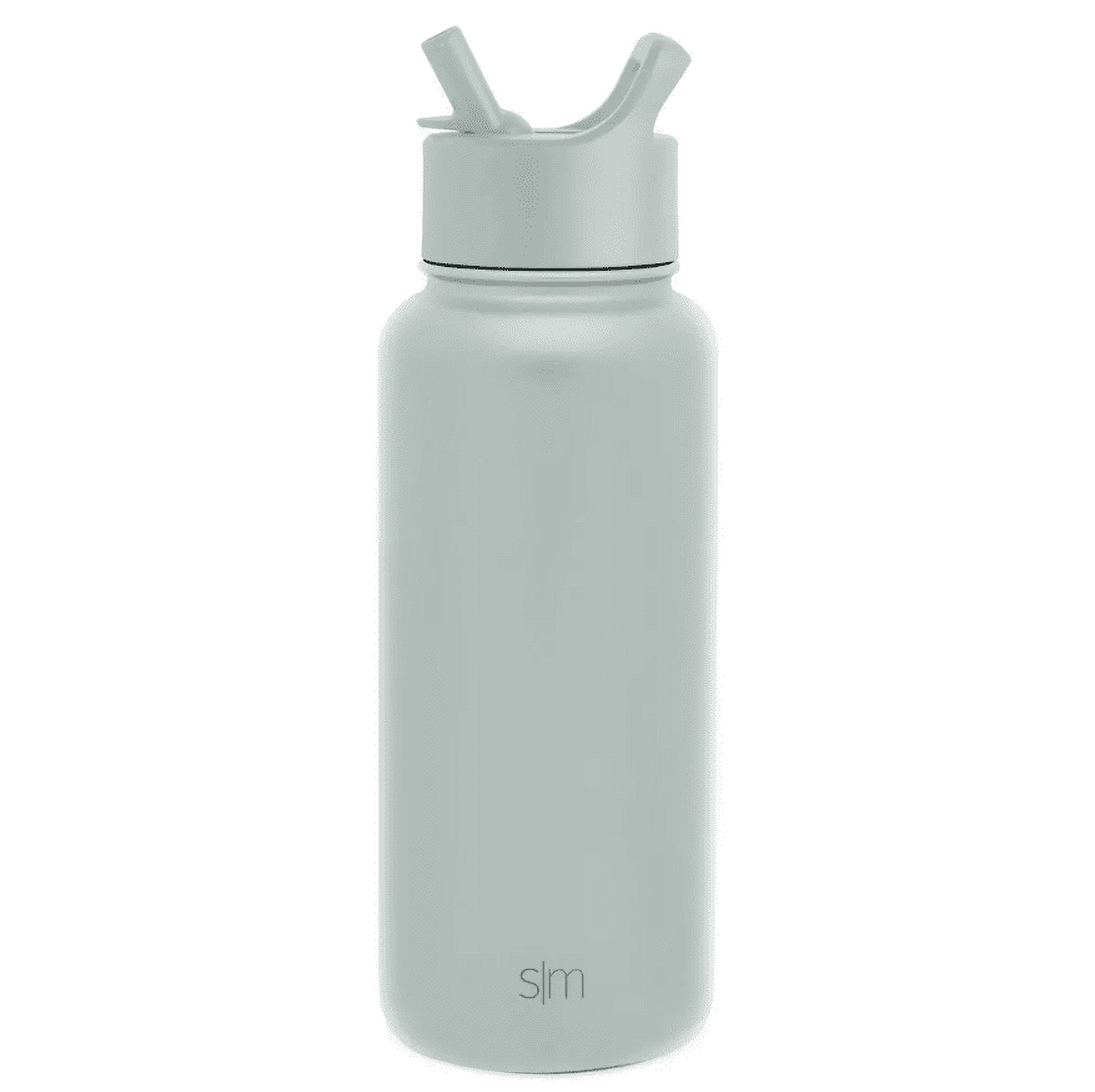 Simple Modern Summit 32oz Stainless Steel Water Bottle with Straw Lid Seaglass Sage - M3XX