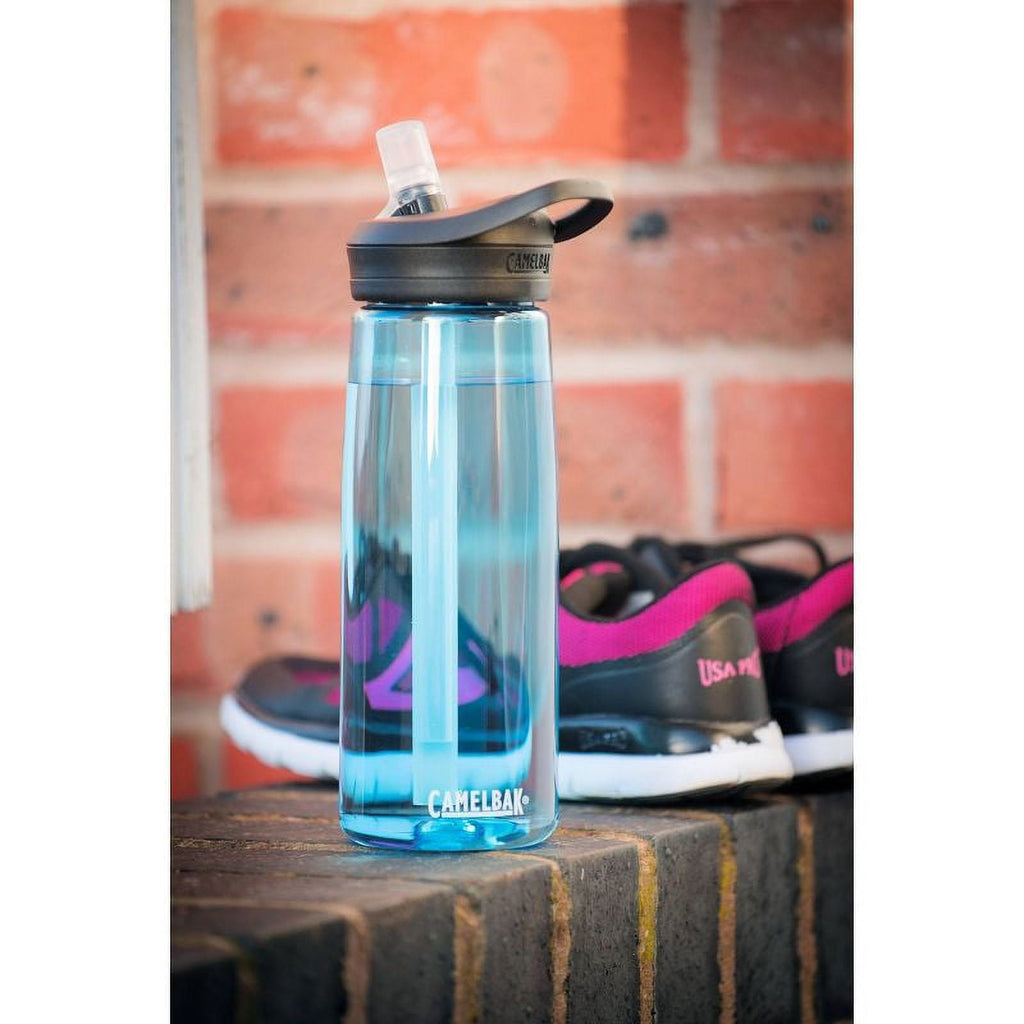 CamelBak Eddy+ 25oz Tritan Renew Water Bottle, Light Blue - XUYZ