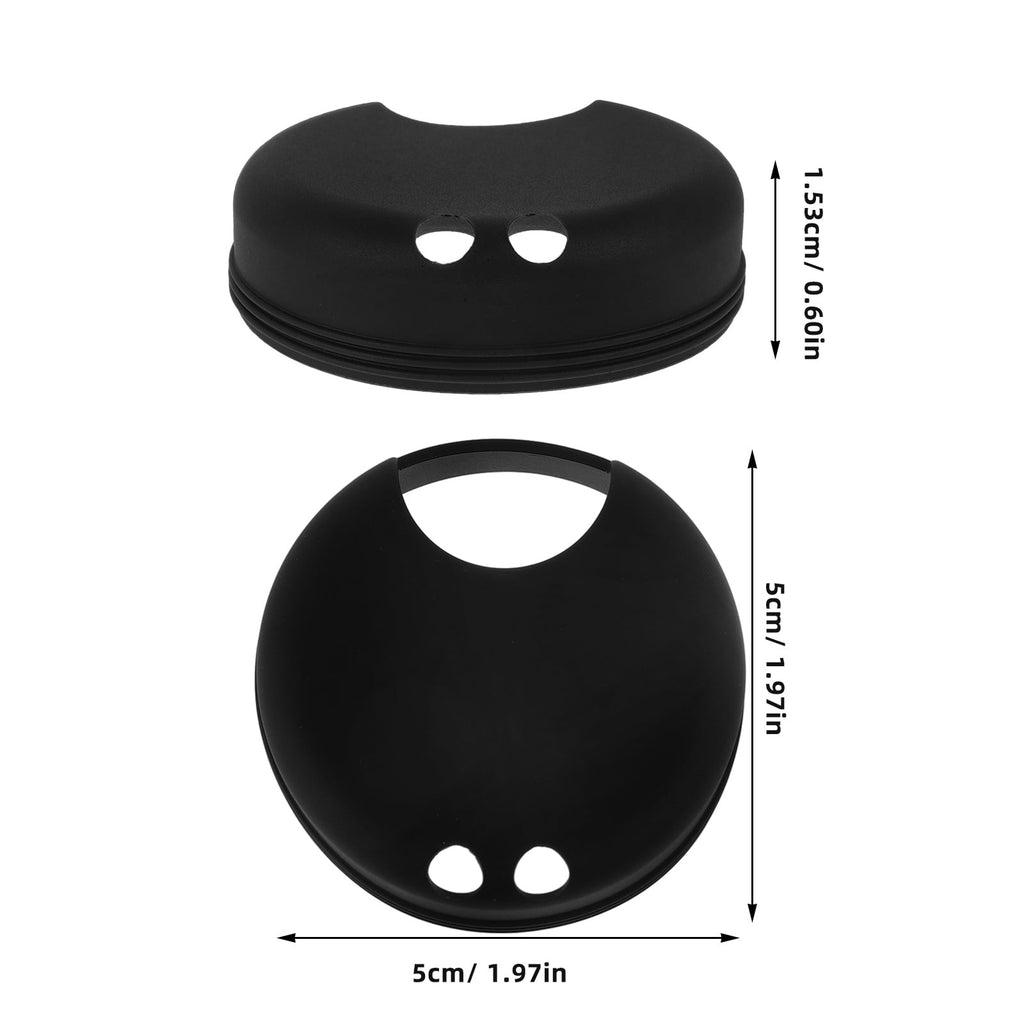 Worgeous 2pcs Splash Guarding Lid For Wide Mouth Bottle  Water Cup Anti-spill Intended Accessory Water Cup Lid Spill-proof Cap For Water Cup Compatible For Nalgene Easy Sipper - E6BZ