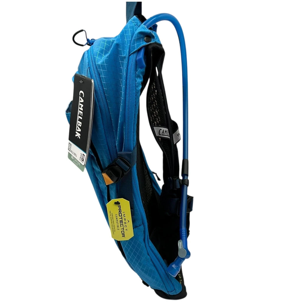 CAMELBAK M.U.L.E Pro 14L Bike Hydration Backpack 100 oz, Ibiza Blue/Orange - RBEA