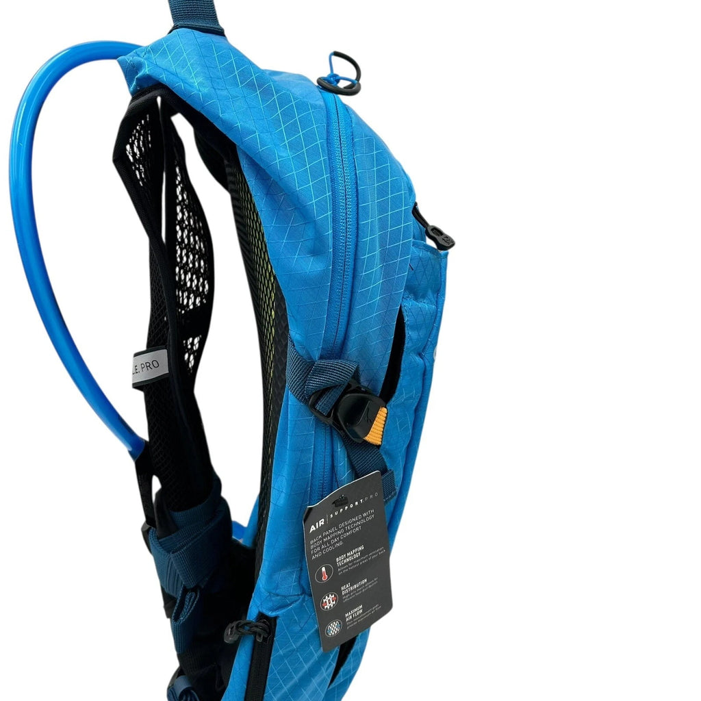 CAMELBAK M.U.L.E Pro 14L Bike Hydration Backpack 100 oz, Ibiza Blue/Orange - RBEA