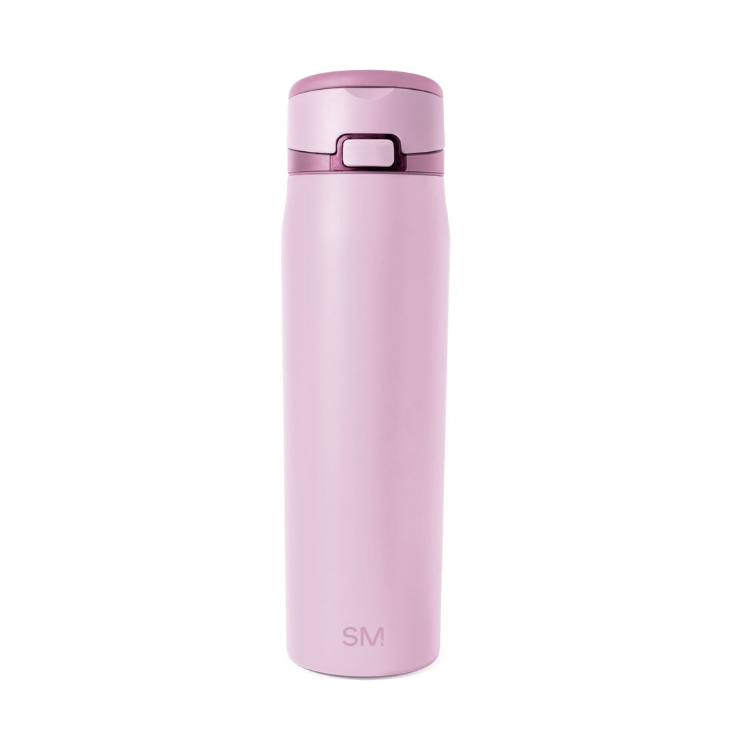 Simple Modern 24oz Mesa Loop Water Bottle with Covered Spout | Pink Champagne - 7VBB