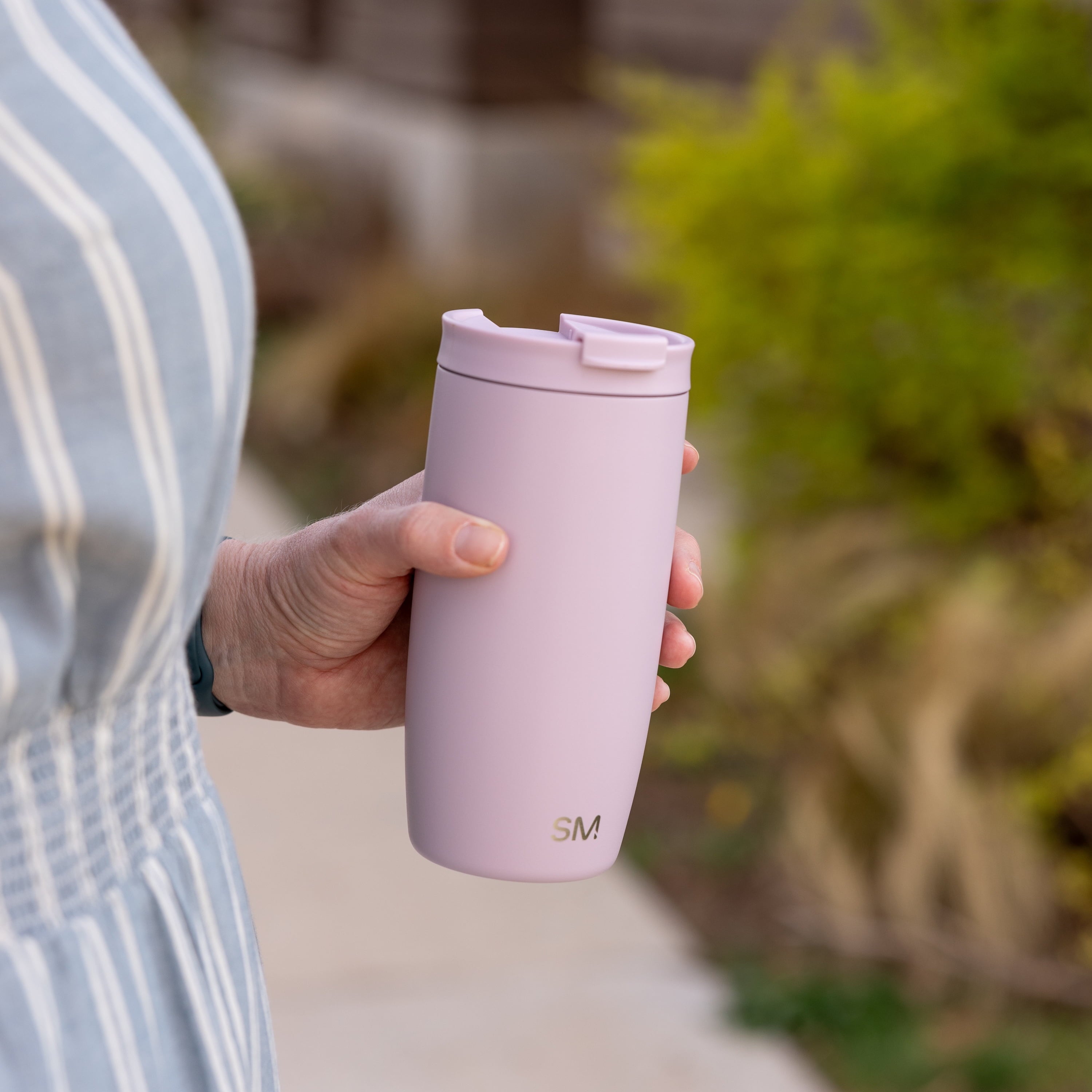 Simple Modern 16 fl oz Insulated Stainless Steel Voyager Coffee Tumbler with Insulated Flip Lid - YSZY