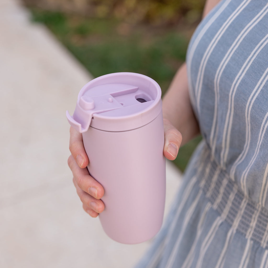 Simple Modern 16 fl oz Insulated Stainless Steel Voyager Coffee Tumbler with Insulated Flip Lid - YSZY