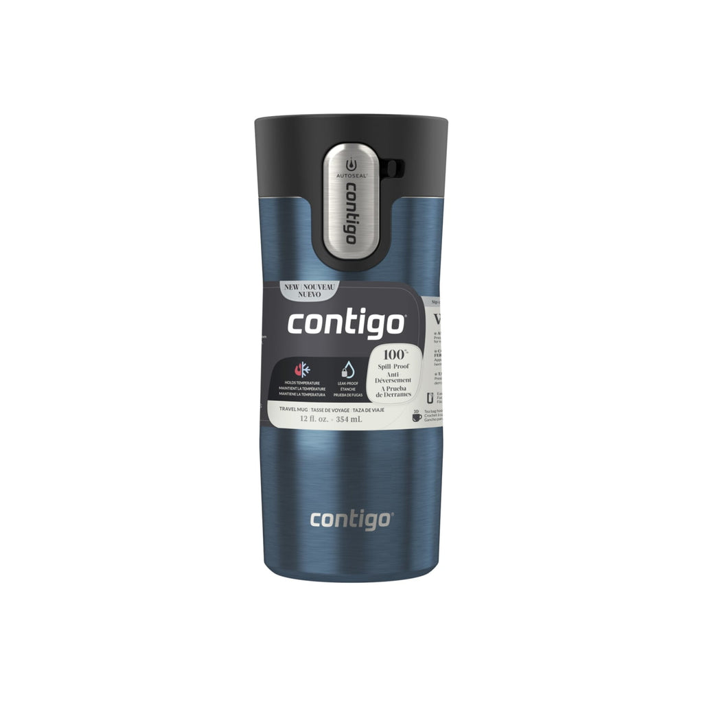 Contigo 12 oz. West Loop 3.0 Insulated Stainless Steel Travel Mug - Blueberry - 8L4V