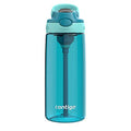 Contigo Leakproof lid 591 mL Juniper Jade Aubrey Plastic Water Bottle with Straw - ARW6