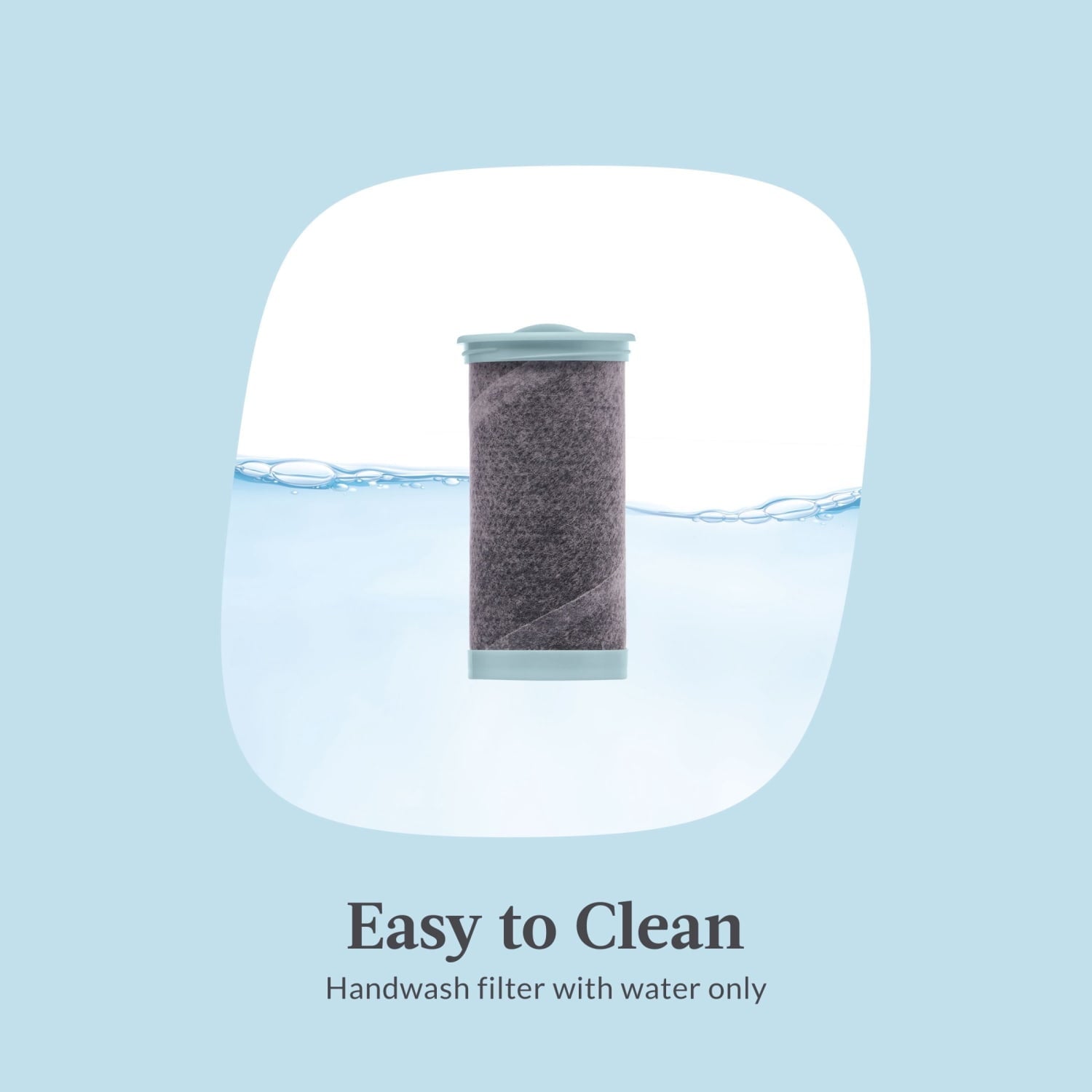 Contigo Clybourn FreeFlow Filter Water Bottle Replacement Filter, 1 Count - 4KLA