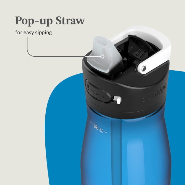 Contigo Ashland 2.0 32 oz Licorice BPA Free Water Bottle - TALX