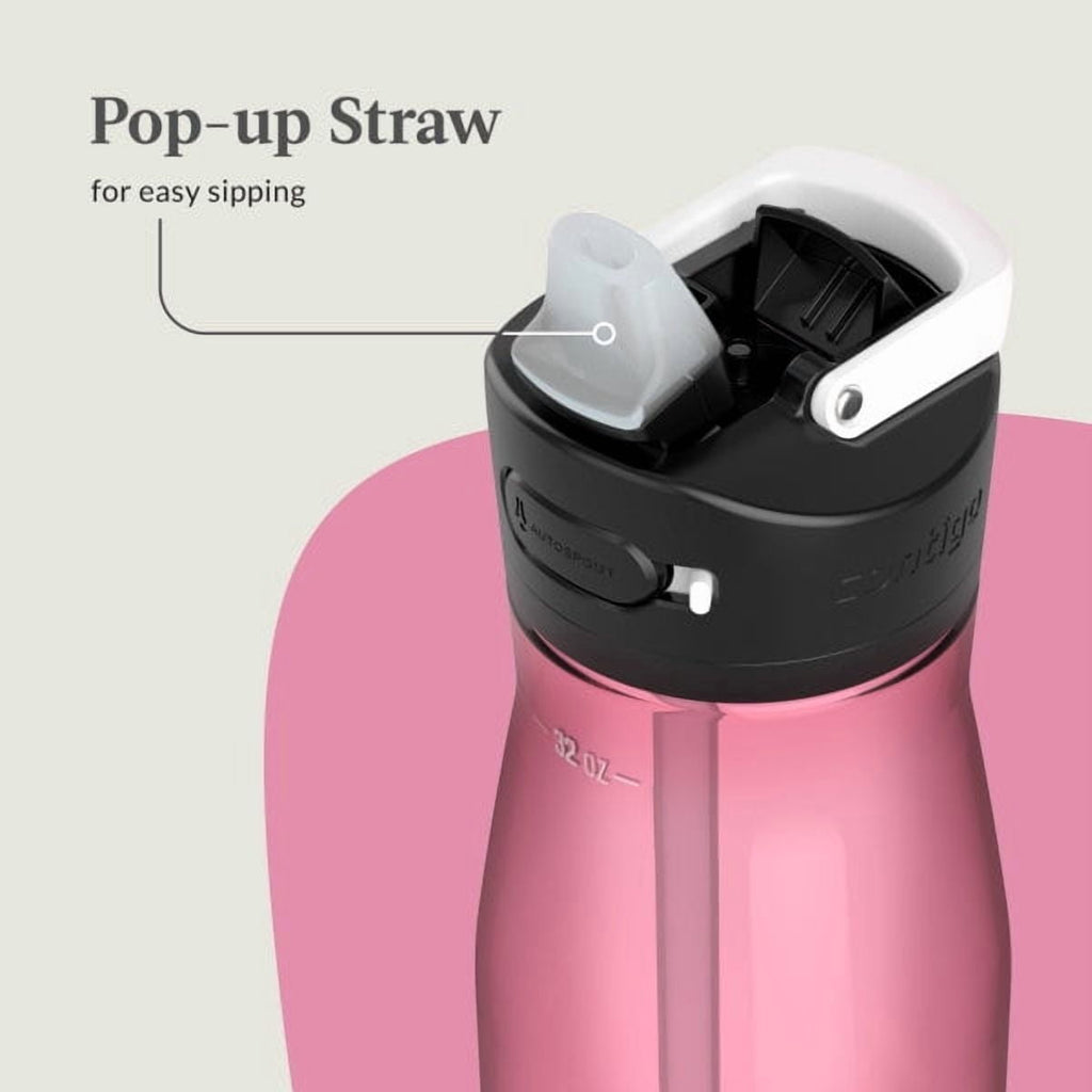 Contigo Ashland 2.0 32 oz Licorice BPA Free Water Bottle - TALX
