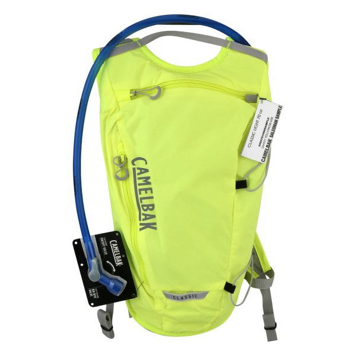 Camelbak Classic Light Hydration Pack Bag Inc Reservior Yellow/Silver 70oz - 4B8F