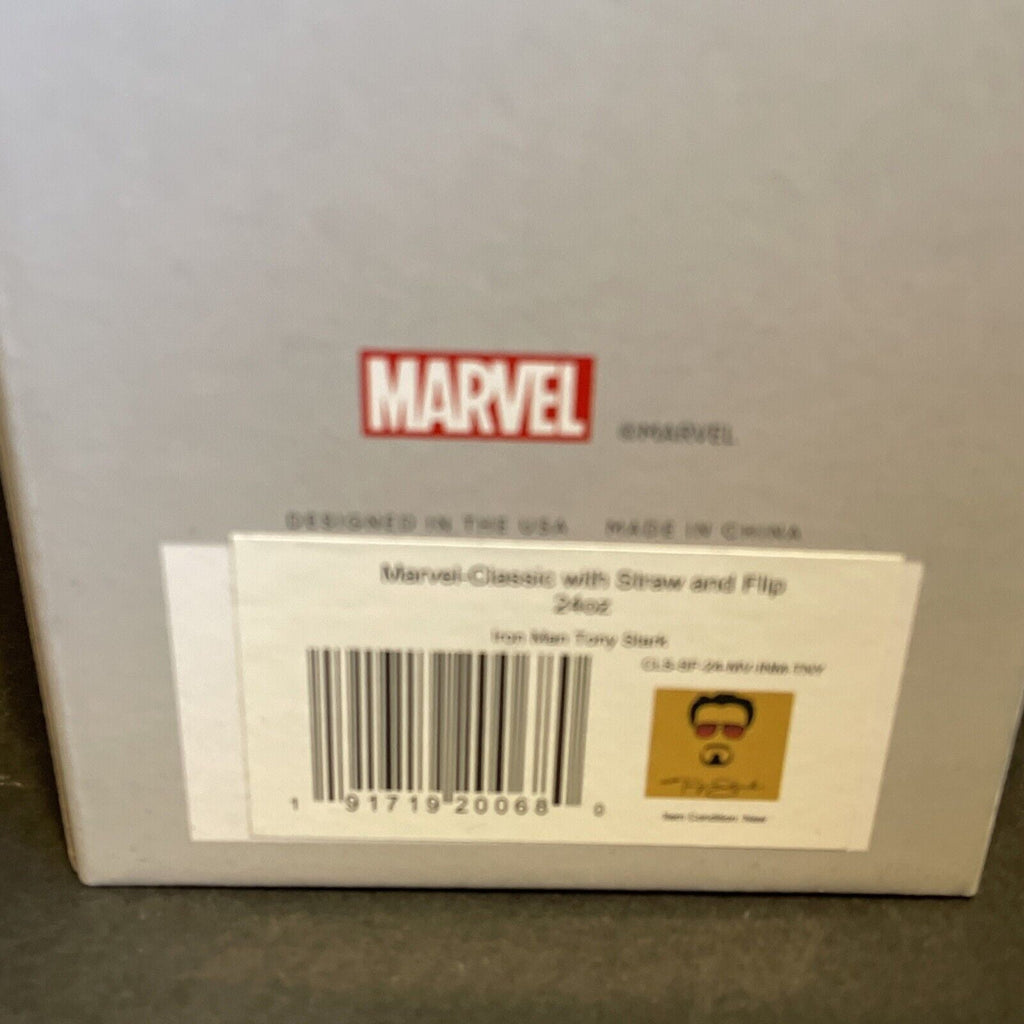 Simple Modern Insulated Iron Man Tony 24oz  Tumbler W/Flip Lid and Straw Lid - RA7J