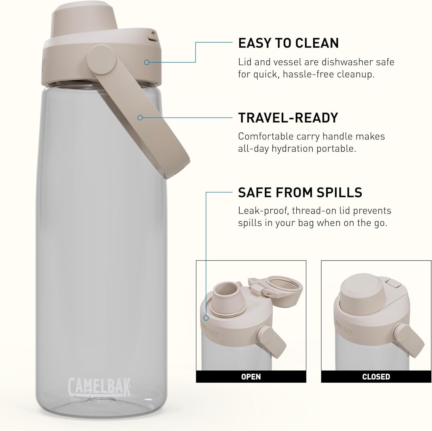 Camelbak Thrive Chug 25oz Bottle, Oxford - XKZ7