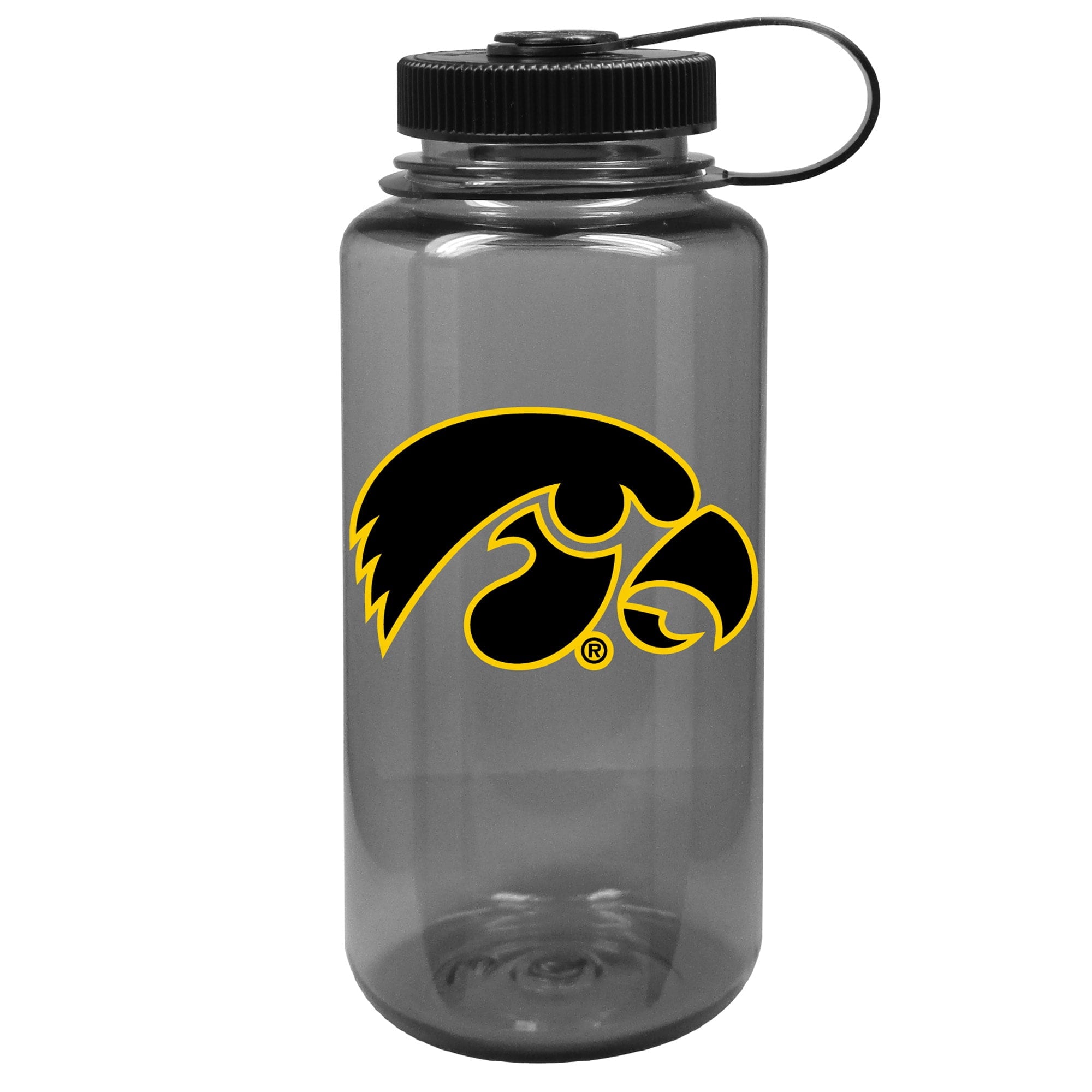 Black Iowa Hawkeyes 32oz. Nalgene Sustainable Wide Mouth Water Bottle - VP6C