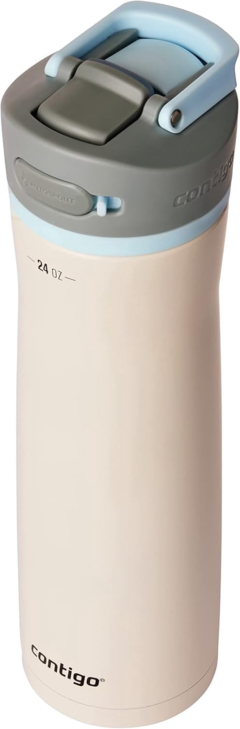 Contigo 24 oz. Wells Chill Stainless Steel Filter Water Bottle - Salt - WAZB