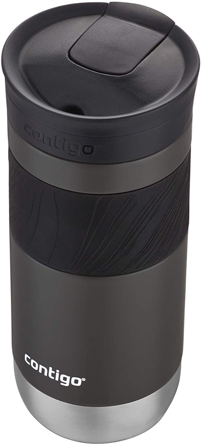 Contigo Byron 2.0 Stainless Steel Travel Mug with SNAPSEAL Lid and Grip, 20 oz, Sake &amp; Blue Corn, 2-Pack - GVNC