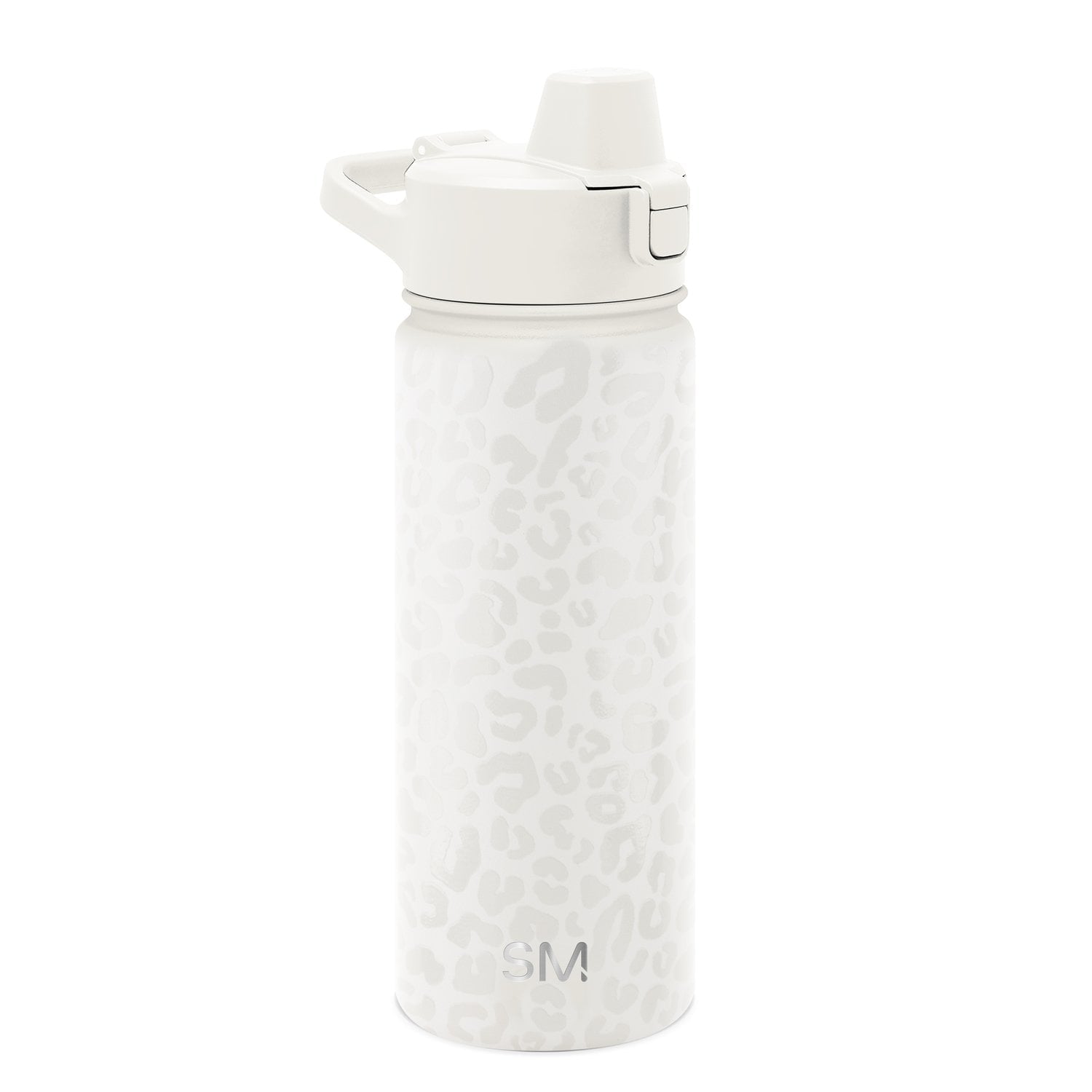 Simple Modern 18 fl oz Insulated Stainless Steel Summit Water Bottle with Covered Silicone Straw Lid | Sweet Taffy - 5MNL