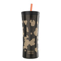 Contigo 20oz Shake &amp; Go Tumbler, Plastic with Straw, Licorice Cowhide Couture - 675A