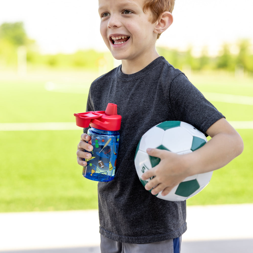 Simple Modern 12 fl oz Reusable Tritan Summit Water Bottle with Silicone Straw Lid | Birthday Cake - 7T9B