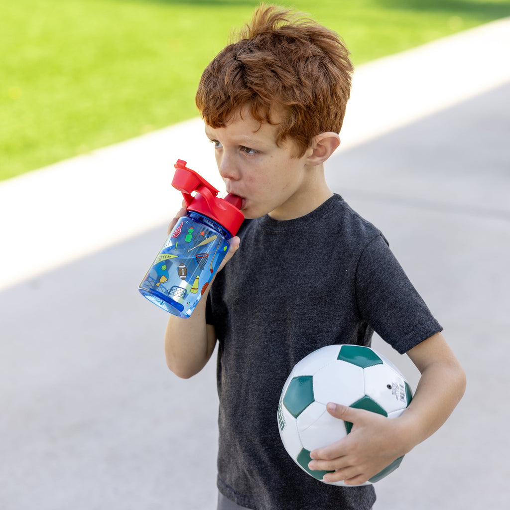 Simple Modern 12 fl oz Reusable Tritan Summit Water Bottle with Silicone Straw Lid | Birthday Cake - 7T9B
