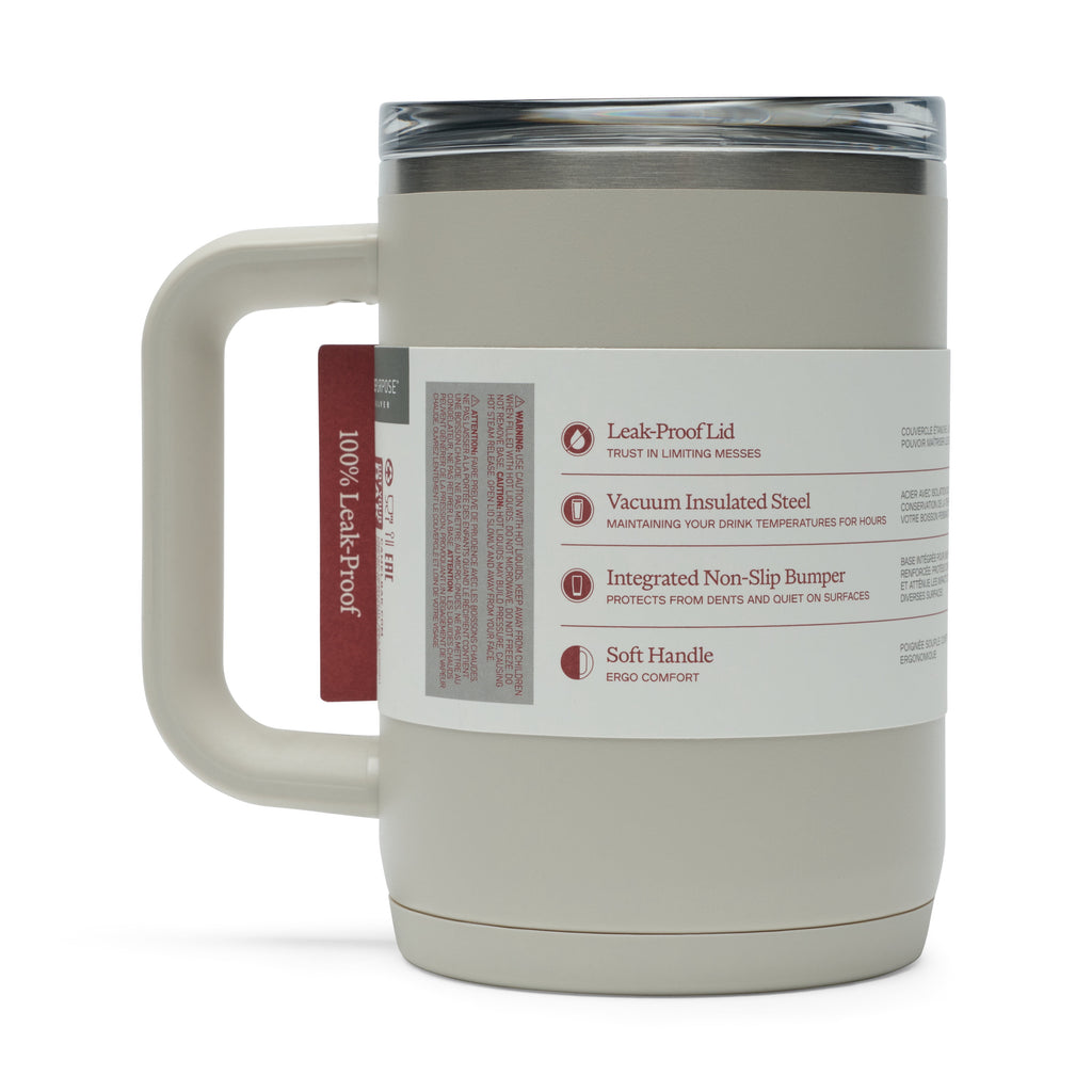 CamelBak Thrive 16oz Stainless Steel Leak-Proof Mug, Stone - JEV7