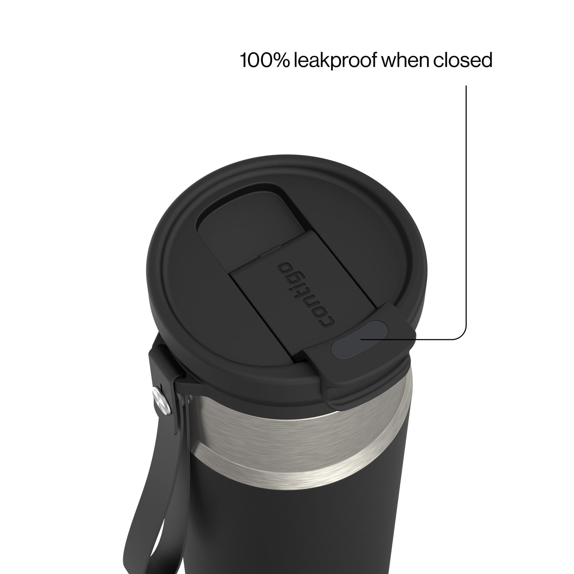 Contigo DualSip 20 oz Leakproof Insulated Water Bottle with 2-Way Lid - CUK7